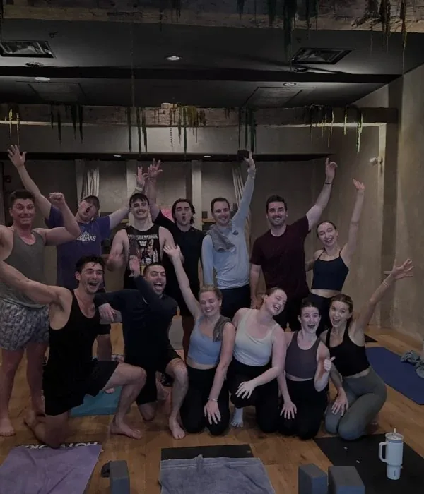 People gathered for a private event at REWILD
