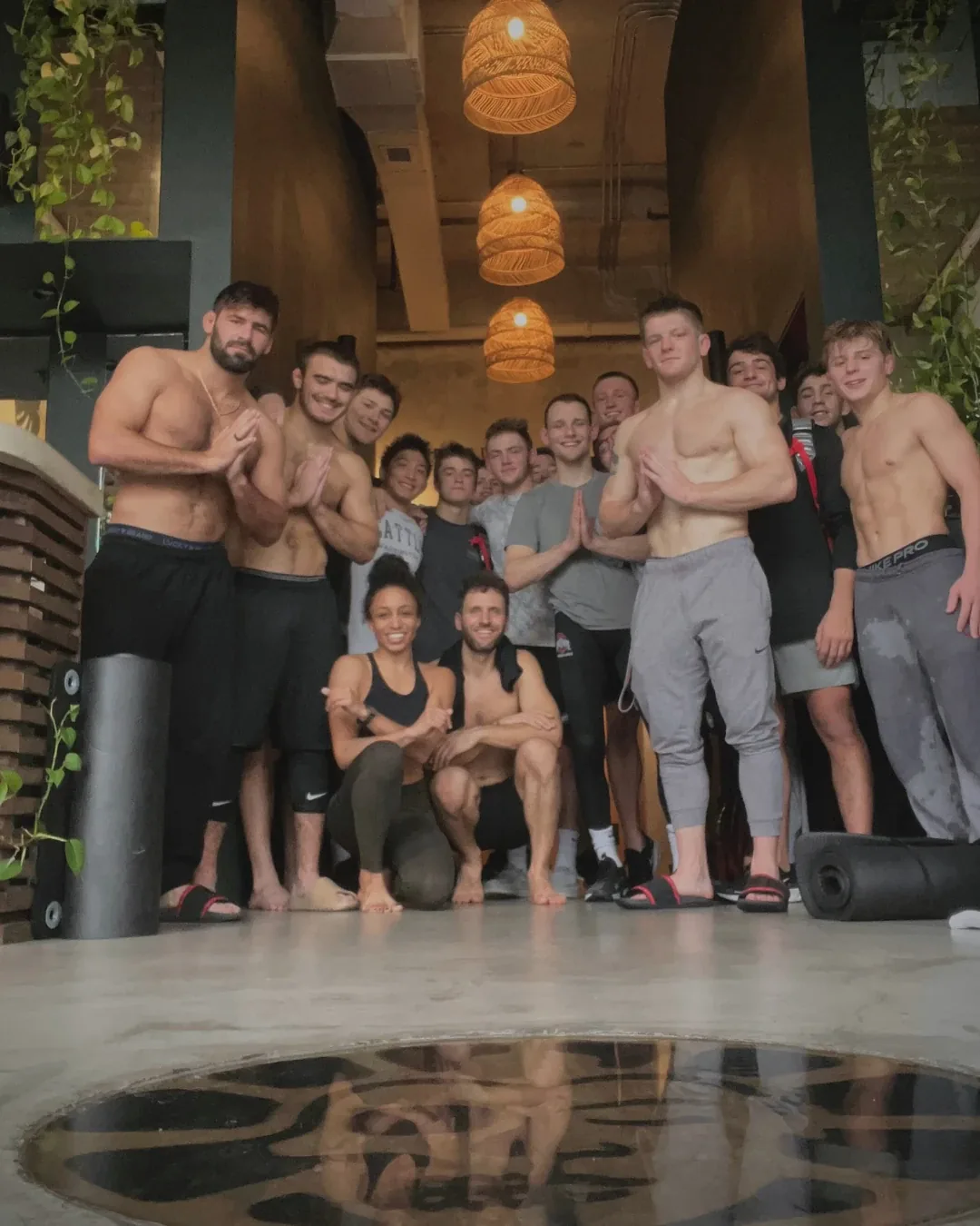 A group activity in the REWILD studio