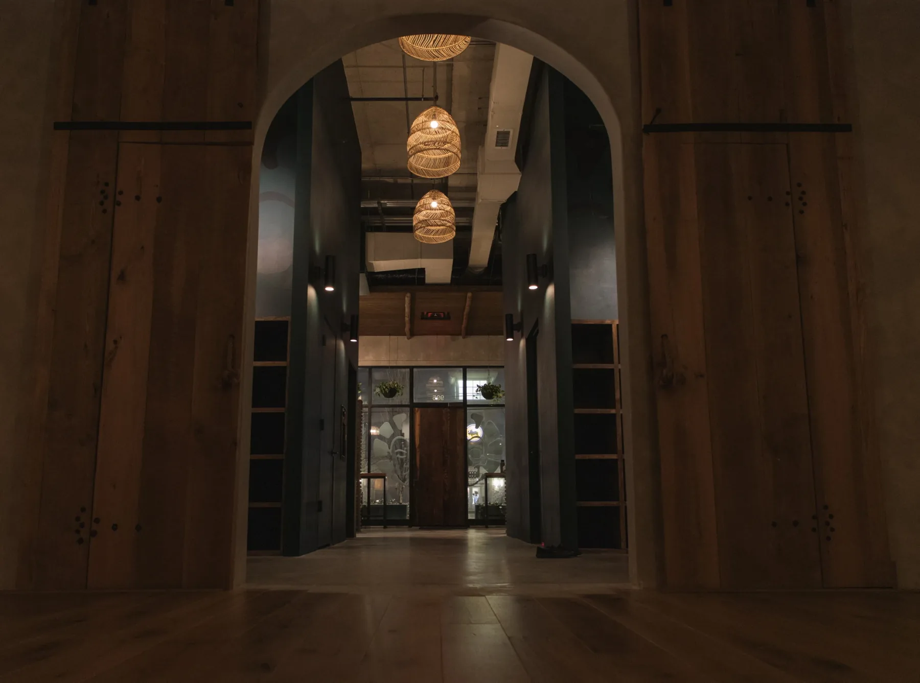 Arches at the REWILD studio