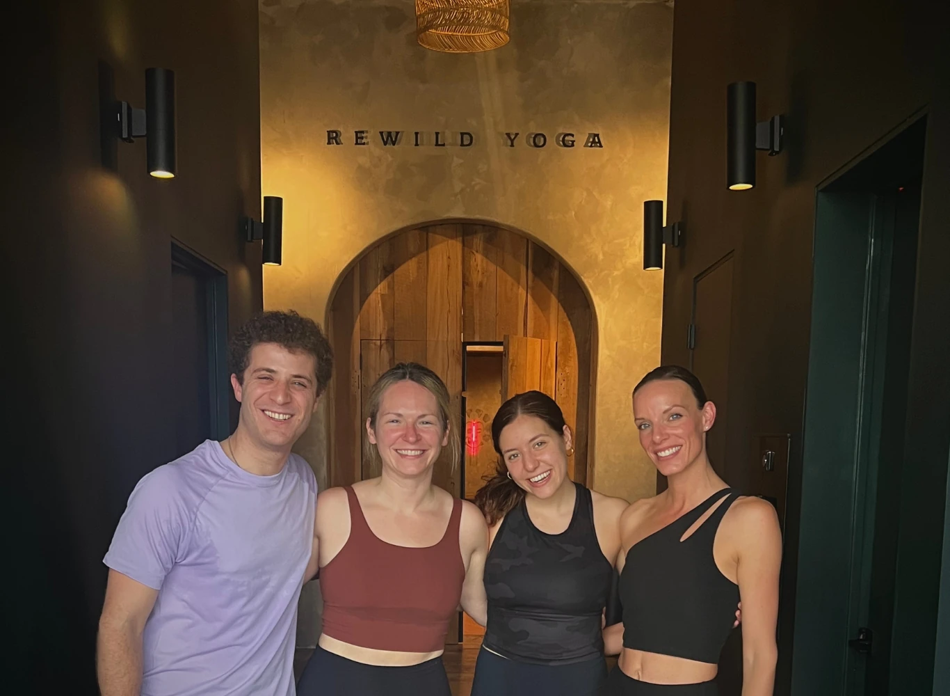 The Be Bad 3 yoga teacher training cohort
